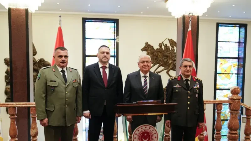Thellimi i bashkëpunimit në mbrojtje, Ministri Nufi zhvillon vizitë zyrtare në Ankara